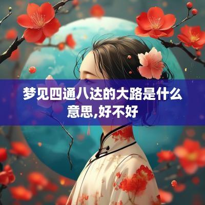 梦见四通八达的大路是什么意思,好不好