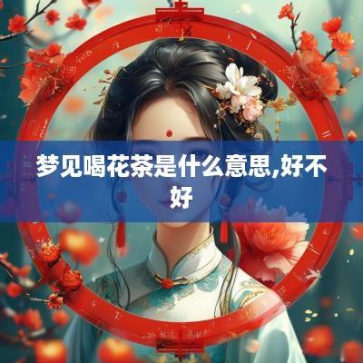 梦见喝花茶是什么意思,好不好