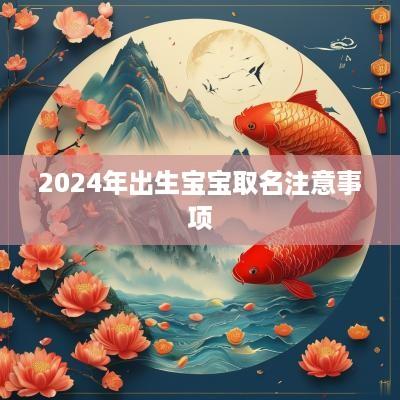 2025年出生宝宝取名注意事项