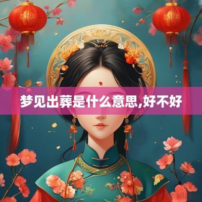 梦见出葬是什么意思,好不好