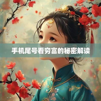 手机尾号看穷富的秘密解读
