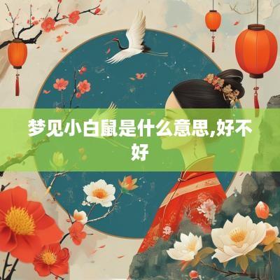 梦见小白鼠是什么意思,好不好