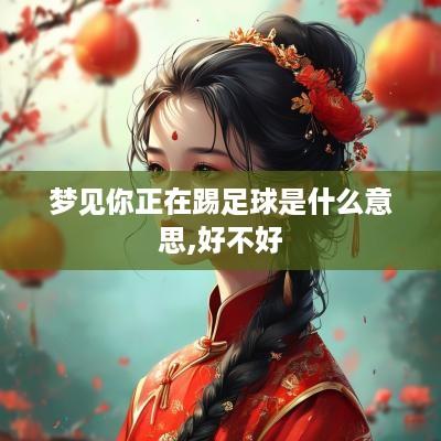 梦见你正在踢足球是什么意思,好不好