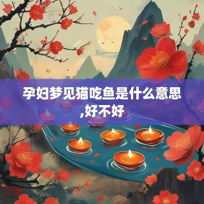 孕妇梦见猫吃鱼是什么意思,好不好