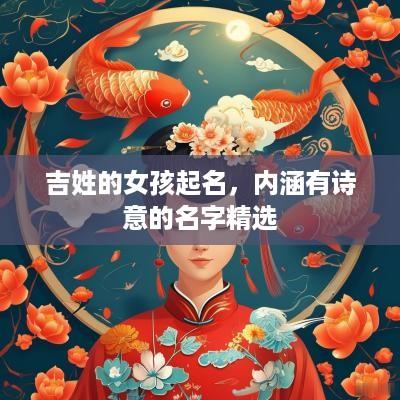吉姓的女孩起名，内涵有诗意的名字精选