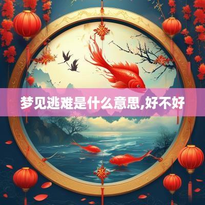 梦见逃难是什么意思,好不好