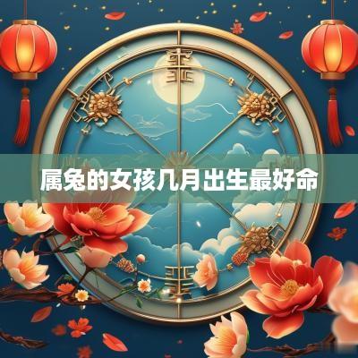 属兔的女孩几月出生最好命