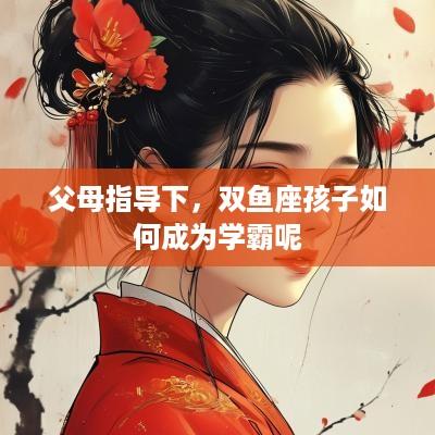 父母指导下，双鱼座孩子如何成为学霸呢