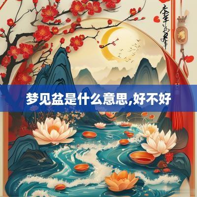 梦见盆是什么意思,好不好