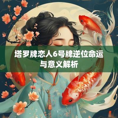 塔罗牌恋人6号牌逆位命运与意义解析