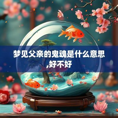 梦见父亲的鬼魂是什么意思,好不好