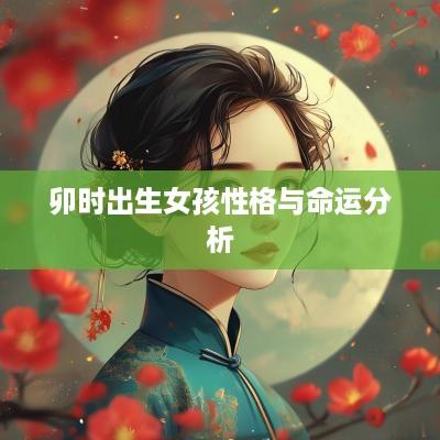卯时出生女孩性格与命运分析