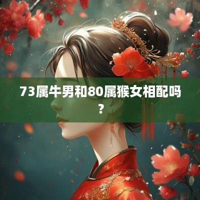 73属牛男和80属猴女相配吗？