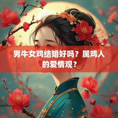 男牛女鸡结婚好吗？属鸡人的爱情观？