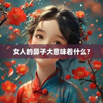 女人的鼻子大意味着什么？