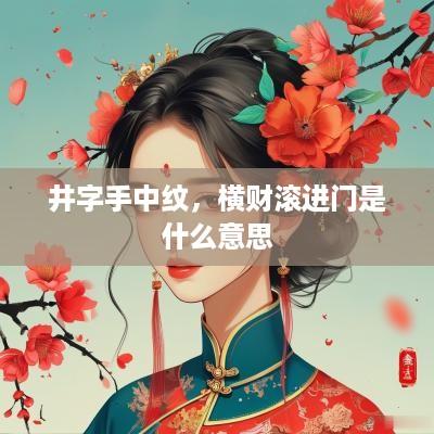 井字手中纹，横财滚进门是什么意思