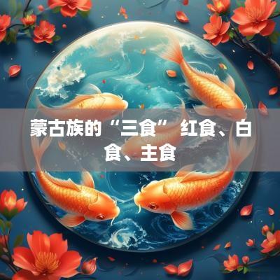 蒙古族的“三食” 红食、白食、主食