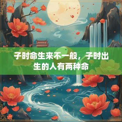 子时命生来不一般，子时出生的人有两种命