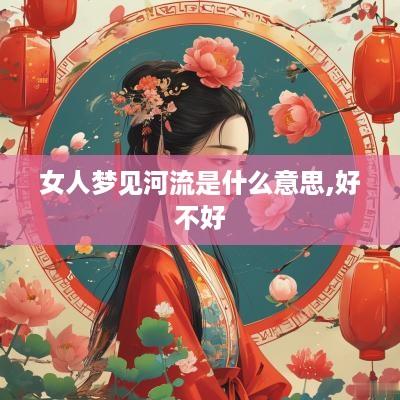 女人梦见河流是什么意思,好不好