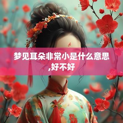 梦见耳朵非常小是什么意思,好不好