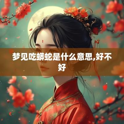 梦见吃蟒蛇是什么意思,好不好