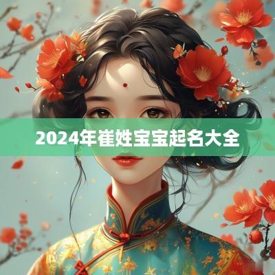 2025年崔姓宝宝起名大全