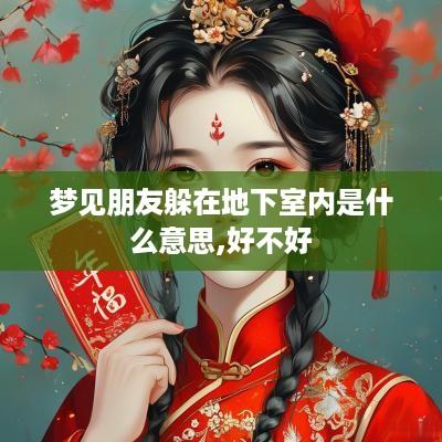 梦见朋友躲在地下室内是什么意思,好不好