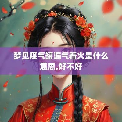 梦见煤气罐漏气着火是什么意思,好不好
