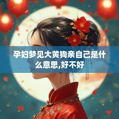 孕妇梦见大黄狗亲自己是什么意思,好不好