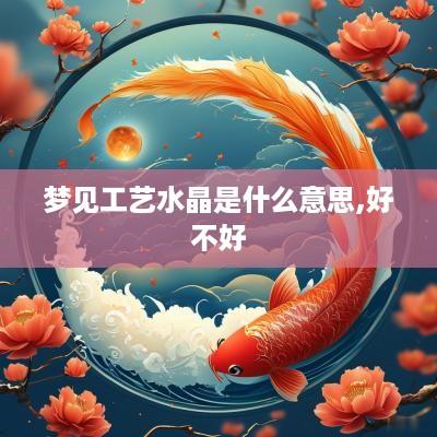 梦见工艺水晶是什么意思,好不好