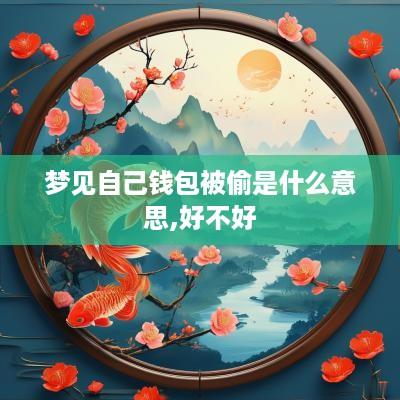 梦见自己钱包被偷是什么意思,好不好