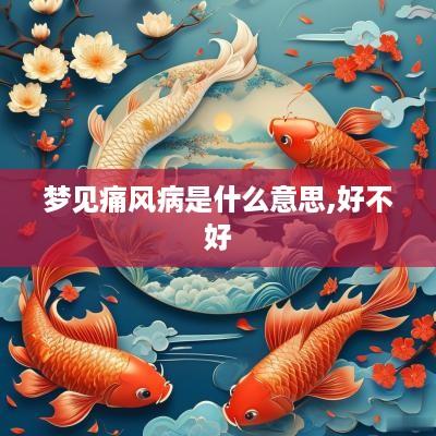 梦见痛风病是什么意思,好不好