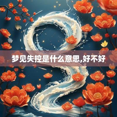 梦见失控是什么意思,好不好
