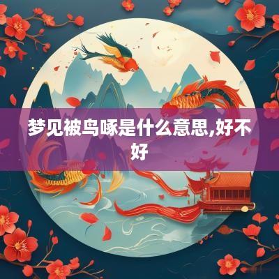 梦见被鸟啄是什么意思,好不好