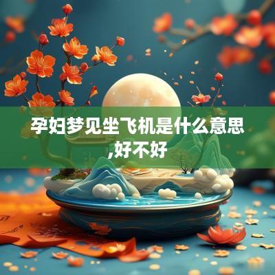 孕妇梦见坐飞机是什么意思,好不好
