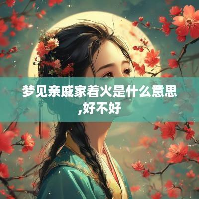 梦见亲戚家着火是什么意思,好不好