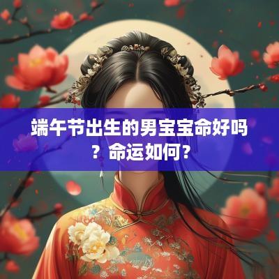 端午节出生的男宝宝命好吗？命运如何？