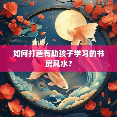 如何打造有助孩子学习的书房风水？