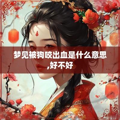 梦见被狗咬出血是什么意思,好不好
