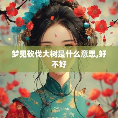 梦见砍伐大树是什么意思,好不好