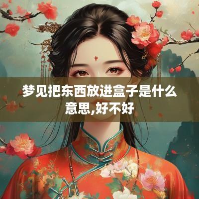 梦见把东西放进盒子是什么意思,好不好