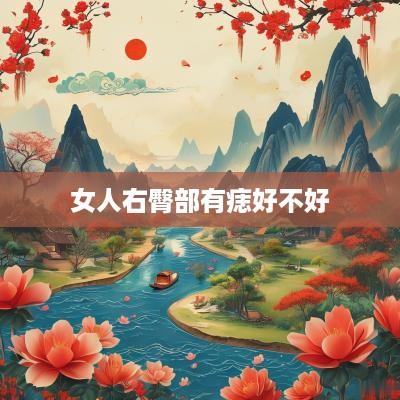 女人右臀部有痣好不好