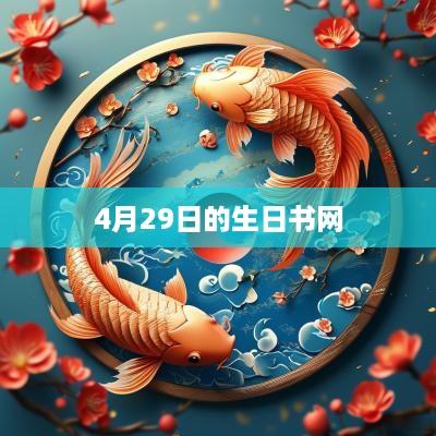 4月29日的生日书网