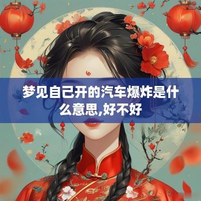 梦见自己开的汽车爆炸是什么意思,好不好