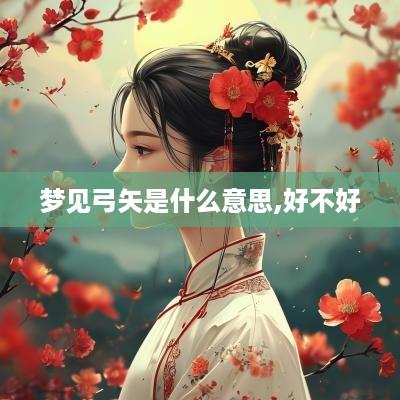 梦见弓矢是什么意思,好不好