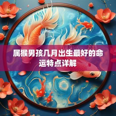 属猴男孩几月出生最好的命运特点详解