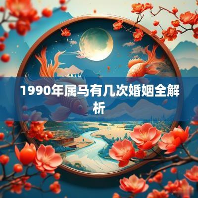 1990年属马有几次婚姻全解析