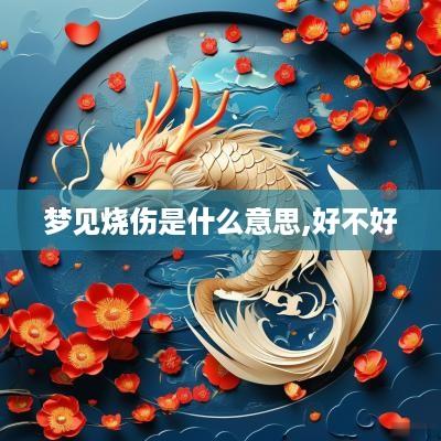 梦见烧伤是什么意思,好不好