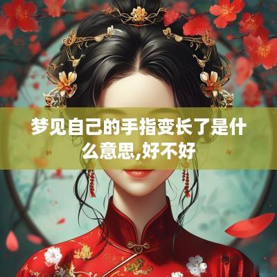 梦见自己的手指变长了是什么意思,好不好