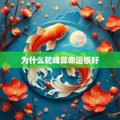 为什么驼峰鼻命运很好